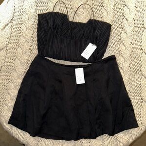 a new day Black Skort and top Set bundle